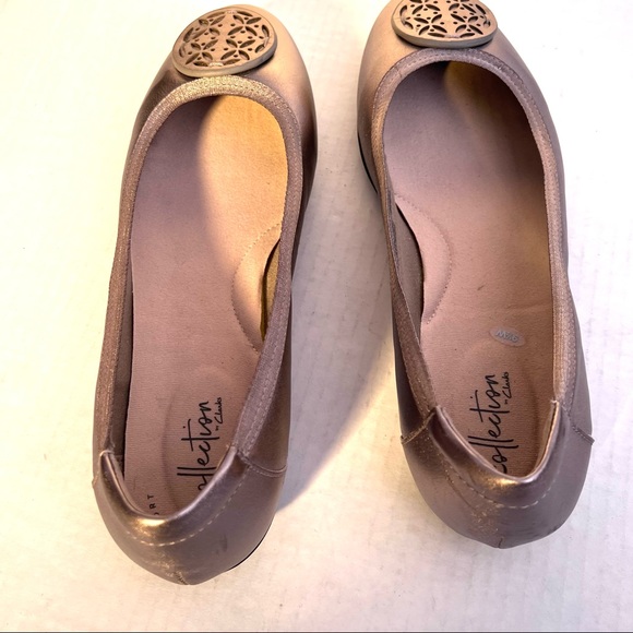 Clarks Bronze Wide Width Ultimate Comfort Collection - Picture 7 of 8